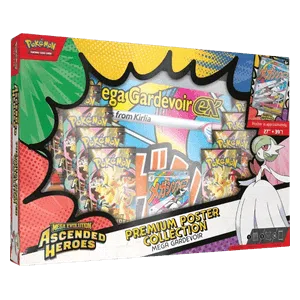 Pokémon TCG Ascended Heroes: Mega Gardevoir Premium Poster Collection