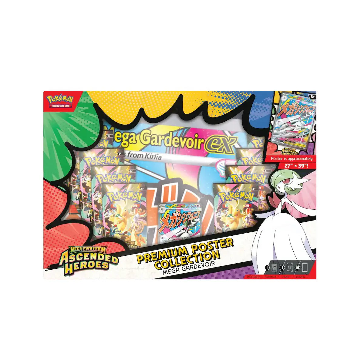 Pokémon Ascended Heroes Premium Poster Collection – Mega Gardevoir