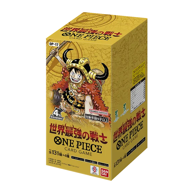 .One Piece Card Game OP-17 – Japanse Booster Box (24 Packs) 🇯🇵