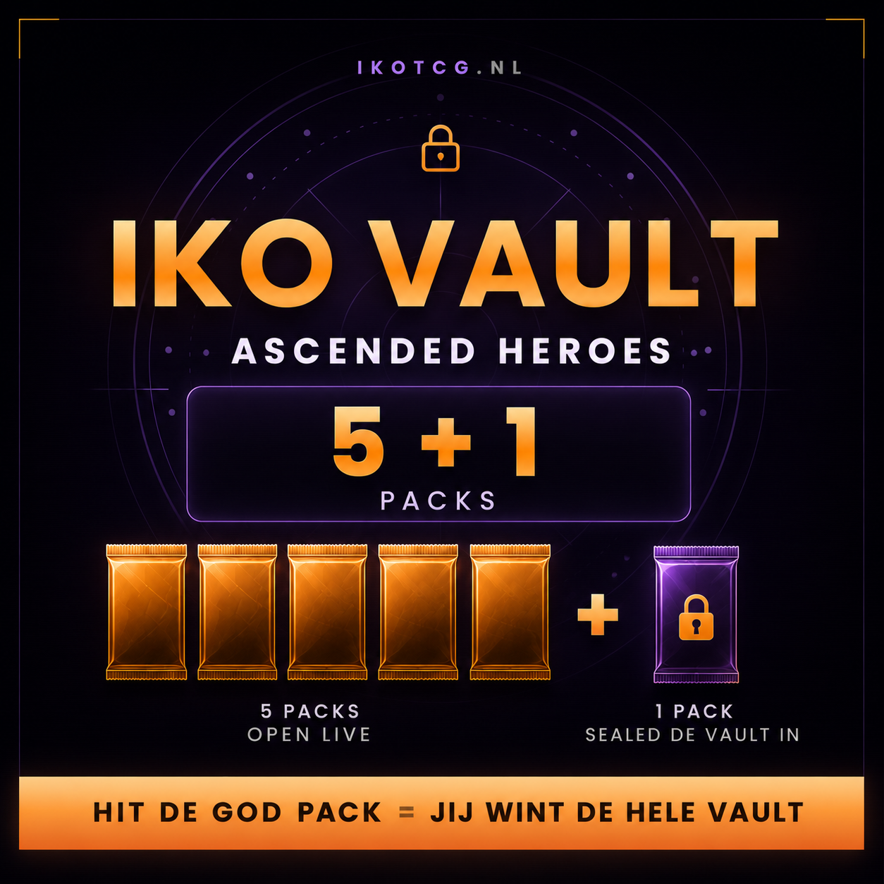 IKO Vault - Ascended Heroes (Godpack Kluis)