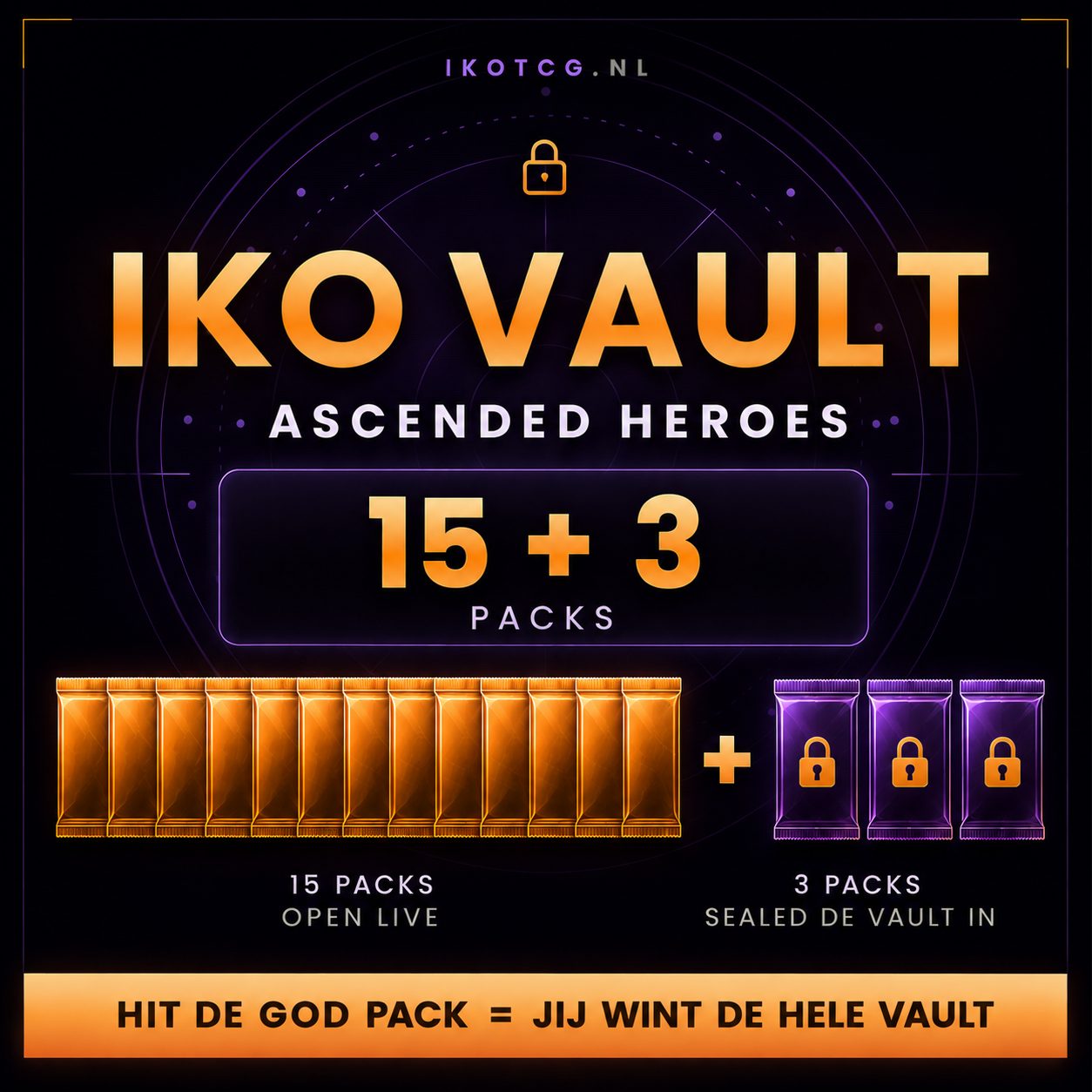 IKO Vault - Ascended Heroes (Godpack Kluis)