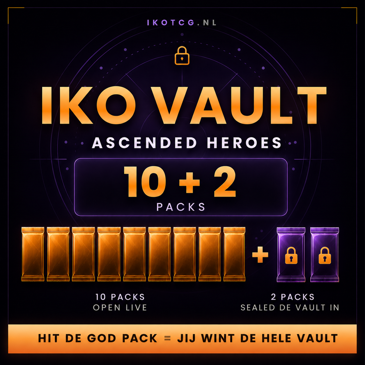 IKO Vault - Ascended Heroes (Godpack Kluis)