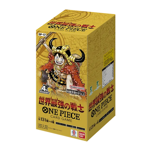 One Piece Card Game OP-17 – Japanse Booster Box (24 Packs) 🇯🇵