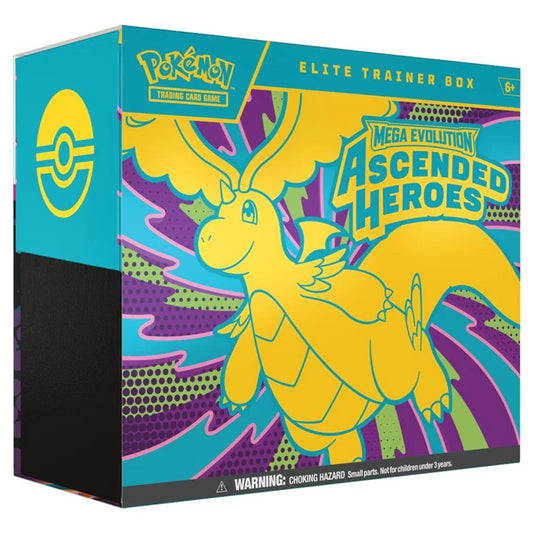 Pokémon TCG: Mega Evolution – Ascended Heroes Elite Trainer Box
